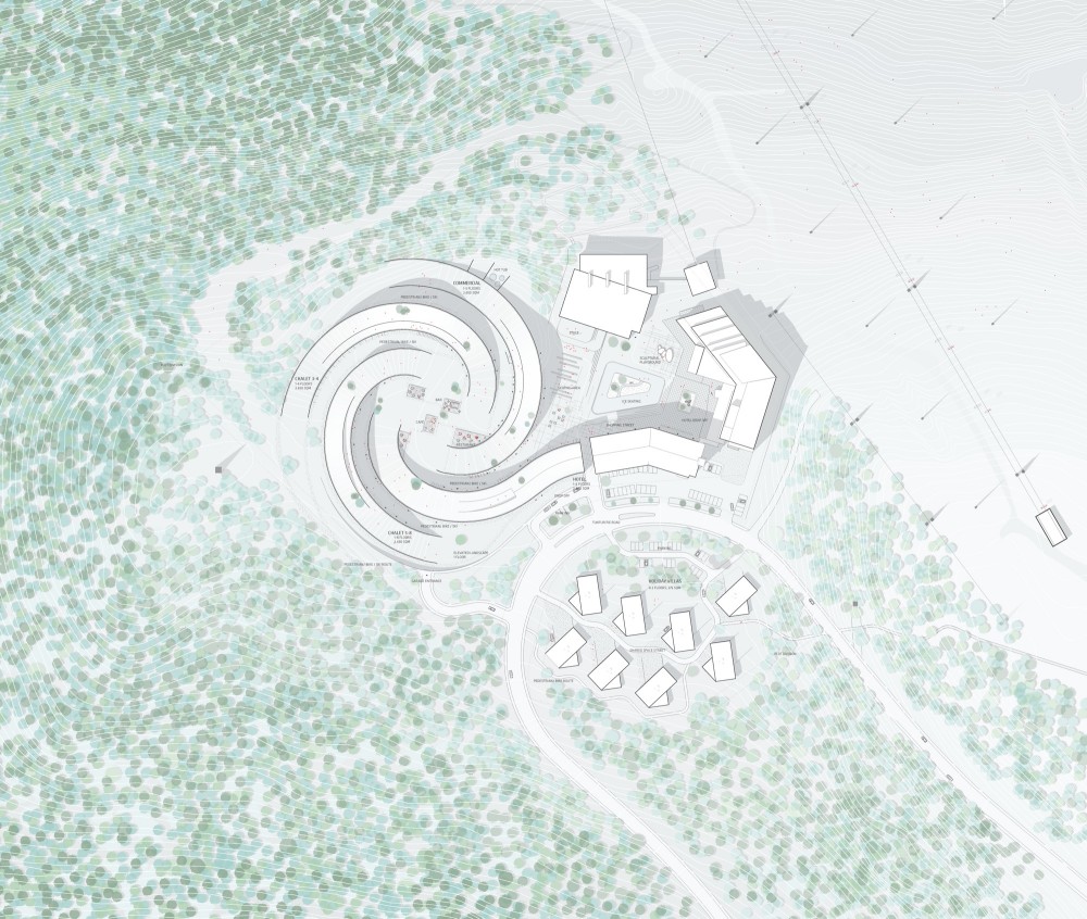 BIG unveils a Ski Resort in Lapland