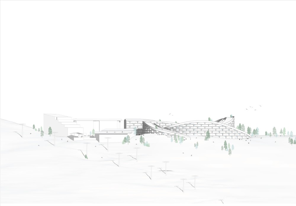 BIG unveils a Ski Resort in Lapland