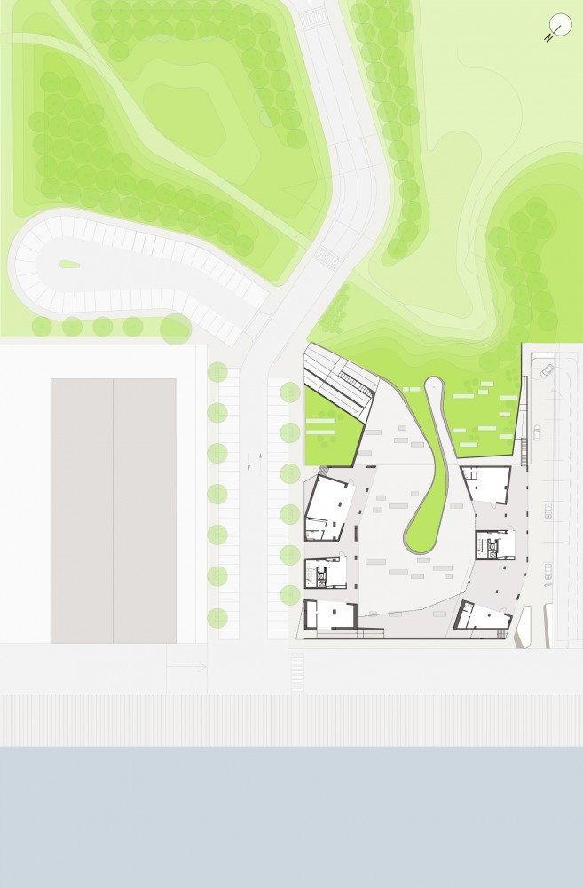 Apartment building on the harbour / Zucchi & Partners