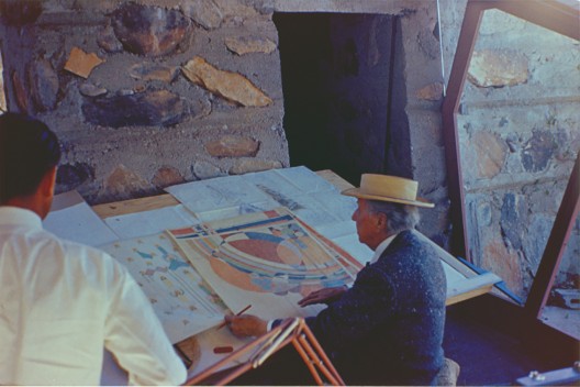 FLW at Taliesin West