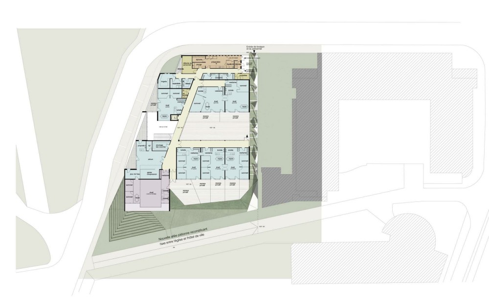 Maison de la Petite Enfance à Clichy sous Bois / Gaetan Le Penhuel Architectes