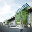 Maynilad Water Complex Proposal (6) looking toward gate