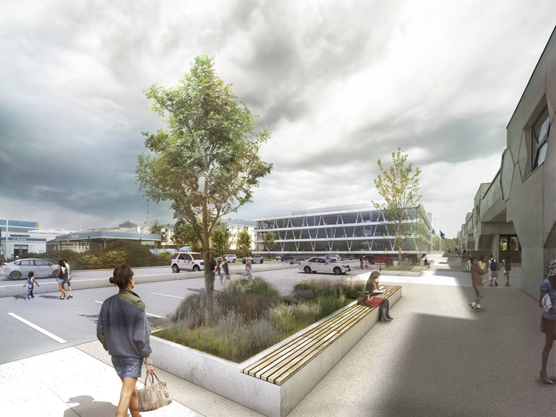 WIFI Technology Center Proposal / AllesWirdGut + FCP
