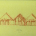 Wounded Warrior Home Project 011 Wounded Warrior Home Project 011 Sketch of Scheme A by Michael Graves © Michael Graves & Associates