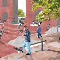 Coleman Oval Skate Park Proposal (2) Coleman Oval Skate Park Proposal (2) Courtesy of Holm Architecture Office + VM Studio