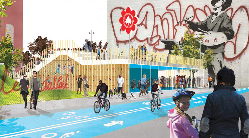 Coleman Oval Skate Park Proposal / Holm Architecture Office + VM Studio