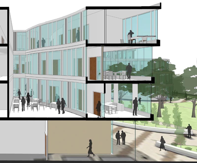 Humanities Gateway / Fentress Architects