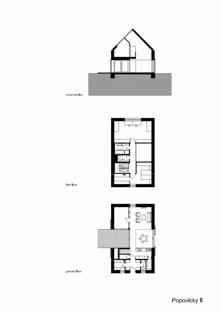 Family Houses in Popovicky / Jan Stempel