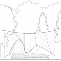 Temporary Pavilion (9) Temporary Pavilion (9) front elevation