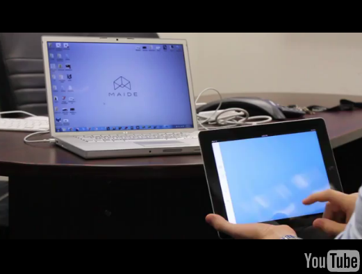 New App Connects iPad to 3D Software Programs