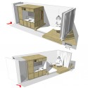 'Housing With a Mission' Project at the Hong Kong and Shenzhen Biennale on Architecture and Urbanism (5) bed open condition