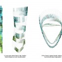 ‘Garden Ribbons’ - A City Hall and Urban Park (7) ‘Garden Ribbons’ - A City Hall and Urban Park (7) facade diagram