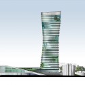‘Garden Ribbons’ - A City Hall and Urban Park (5) ‘Garden Ribbons’ - A City Hall and Urban Park (5) west elevation