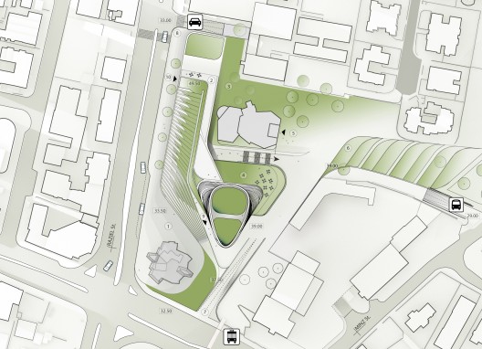 ‘Garden Ribbons’ - A City Hall and Urban Park (3)