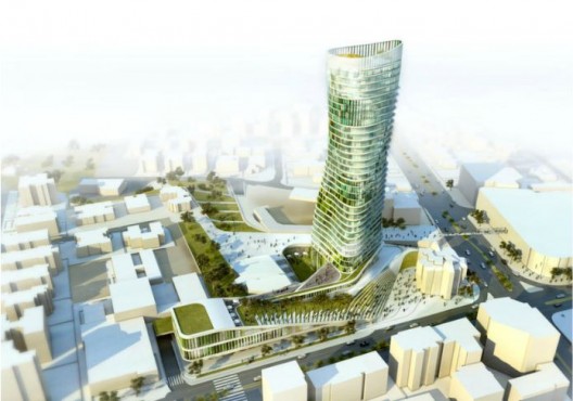 ‘Garden Ribbons’ - A City Hall and Urban Park (1)