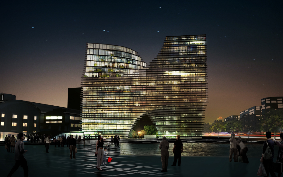 Update: Hangzhou Gateway Tower / JDS Architects