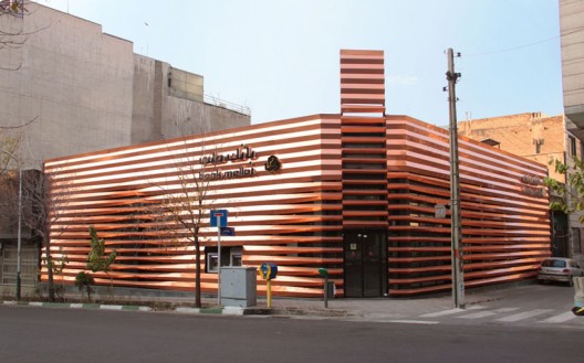 Corporate Facade for Mellat Bank Branches (1)