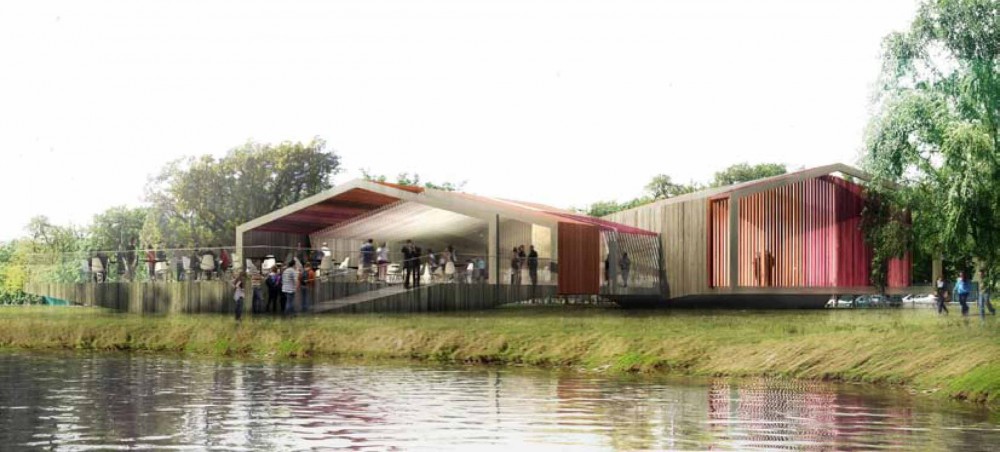 Pavilions and Follies of the Parc des Bords de Seine / AWP + HHF