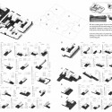 Europan 11 Proposal: San Bartolomé (7) houses - axonometric views