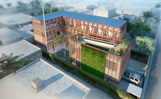 Project Haiti Aerial - Credit - HOK