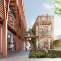 Project Haiti Courtyard - Credit - HOK Project Haiti Courtyard - Credit - HOK Courtyard © HOK