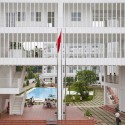 Binh Duong School / Vo Trong Nghia © Hiroyuki Oki