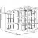 rear elevation concept sketch rear elevation concept sketch
