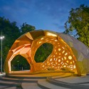 ICD:ITKE Research Pavilion / Oliver David Krieg, Boyan Mihaylov ICD:ITKE Research Pavilion / Oliver David Krieg, Boyan Mihaylov © Roland Halbe