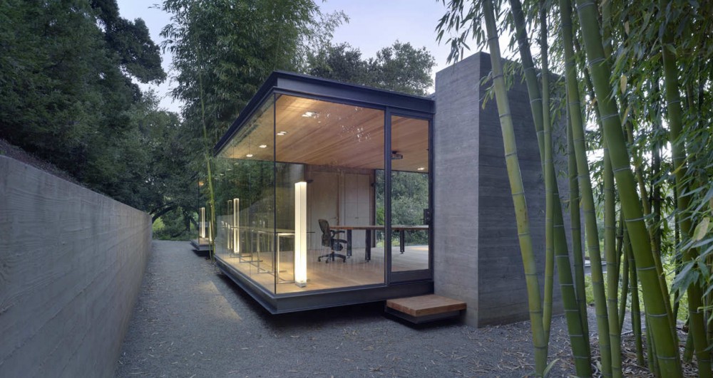 Tea Houses / Swatt | Miers Architects © Tim Griffith