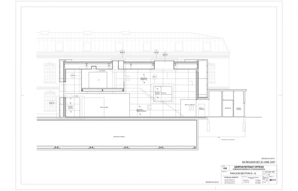 Flashback: Sarphatistraat Offices / Steven Holl Architects