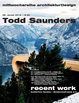 Todd Saunders Lecture at the Academy of Fine Arts in Munich
