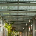 Evans Way Park lobby entrance of the new wing of the Isabella Stewart Gardner Museum © Nic Lehoux / Renzo Piano Building Workshop