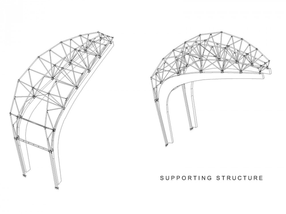 supporting structure supporting structure