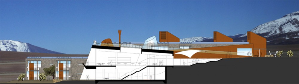 Alma Hotel Residence Winning Proposal (8) section of main building