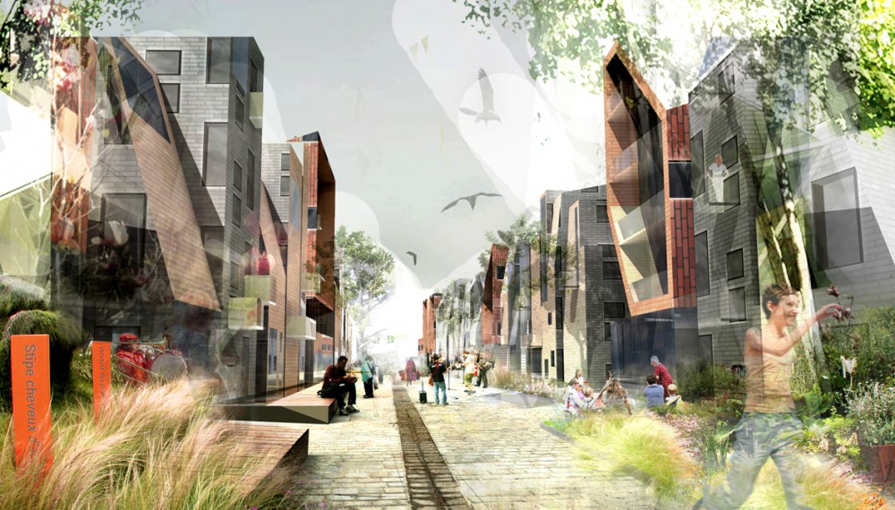 Europan 11 Proposal: 'META - Block' (5) walkway