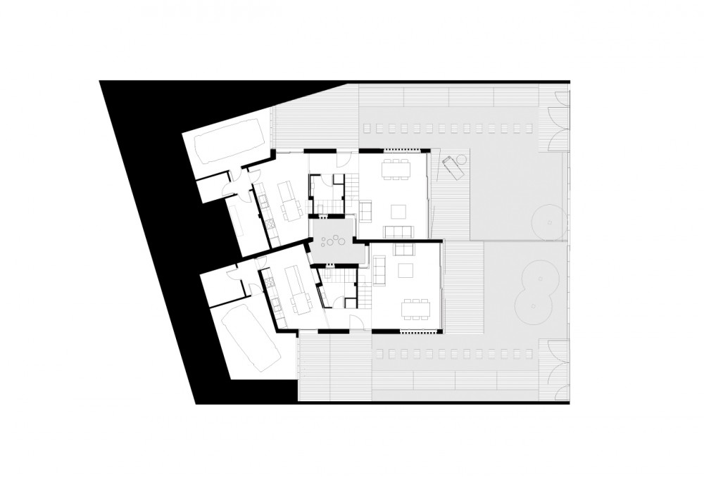Two Semi-detached Houses In Barcelona / CAVAA Arquitectes