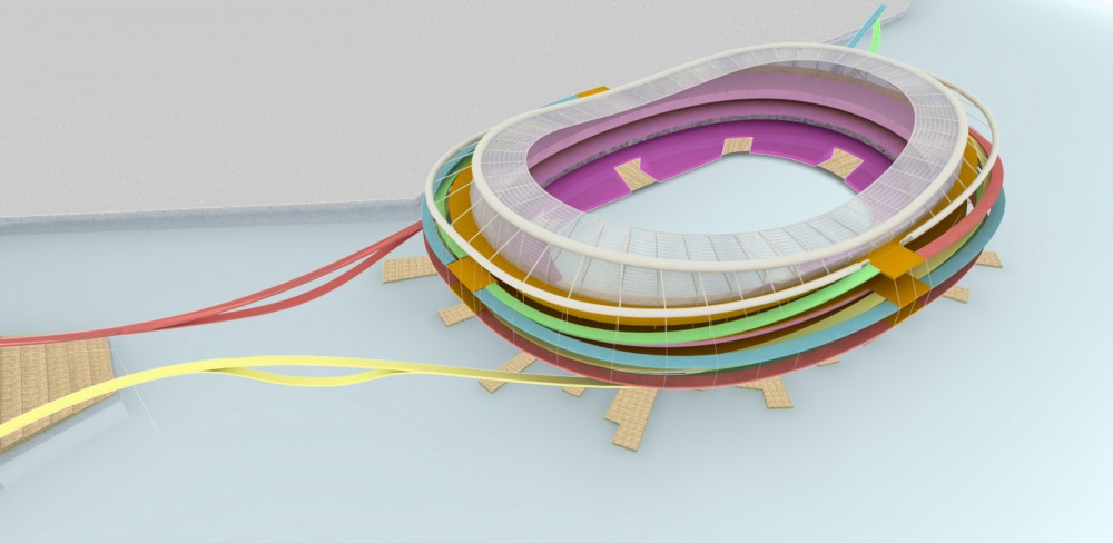 Bike The Floating Stadium / Quentin Perchet & Gabriel Scerri
