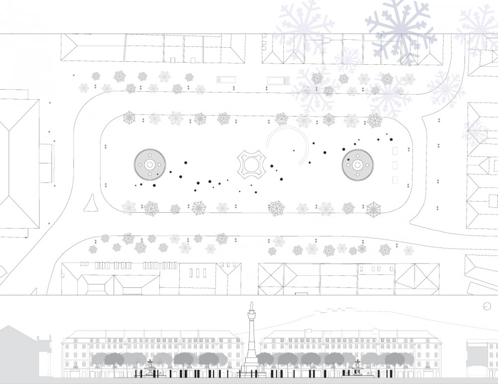 'Frozen Trees' Installation (21) plan and section 01
