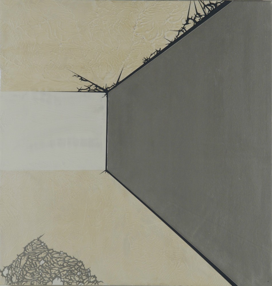 Julie Davidow’s “archiTECTONIC” Paintings at Diana Lowenstein Gallery