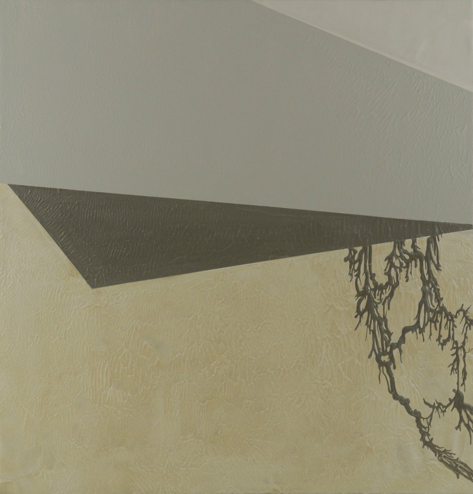 Julie Davidow’s “archiTECTONIC” Paintings at Diana Lowenstein Gallery
