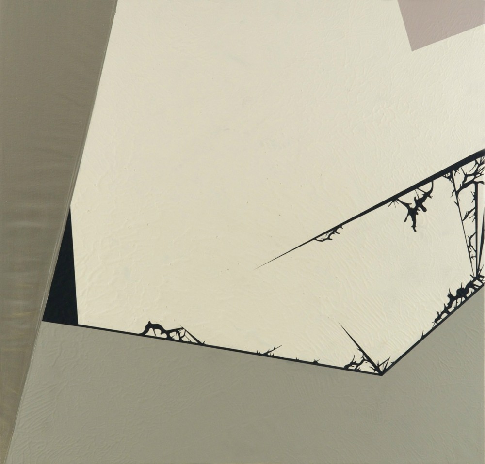 Julie Davidow’s “archiTECTONIC” Paintings at Diana Lowenstein Gallery