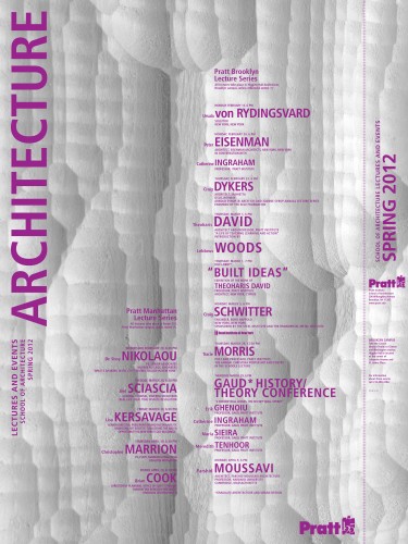 Pratt Institute 2012 Spring Lecture Series