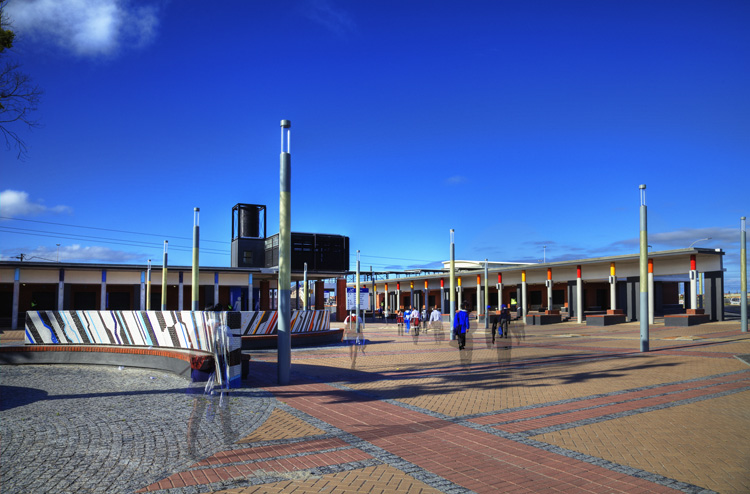 Kuyasa Transport Interchange / MEYER+VORSTER Architects