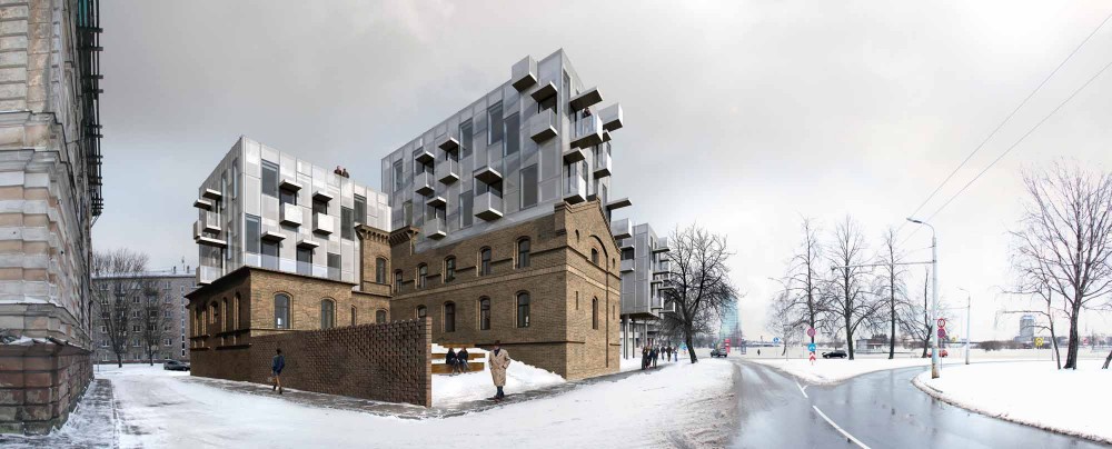 Reconstruction of Former Police Station to Apartment Building / NRJA