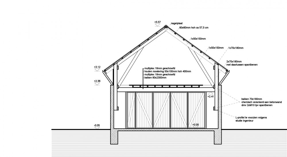 Schuurbain / Atelier Vens Vanbelle