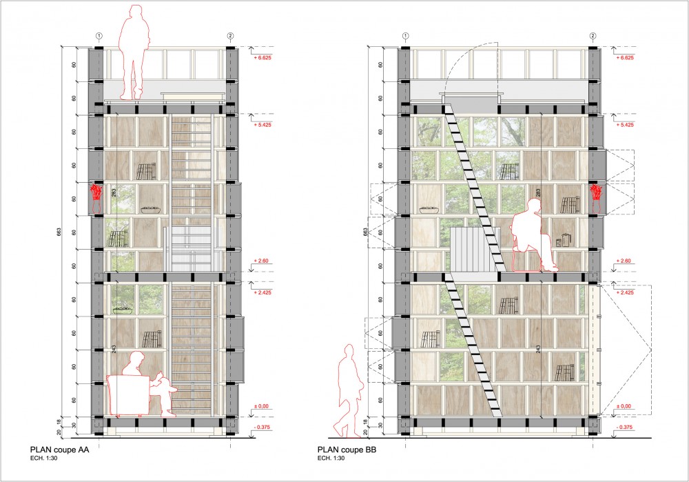 Archi&laquo;20 Competition Proposal / CLP Architectes