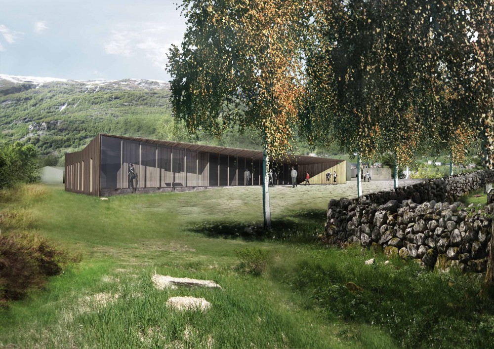 Pilgrimage Center at Røldal Stave Church / Lund + Slaatto Architects