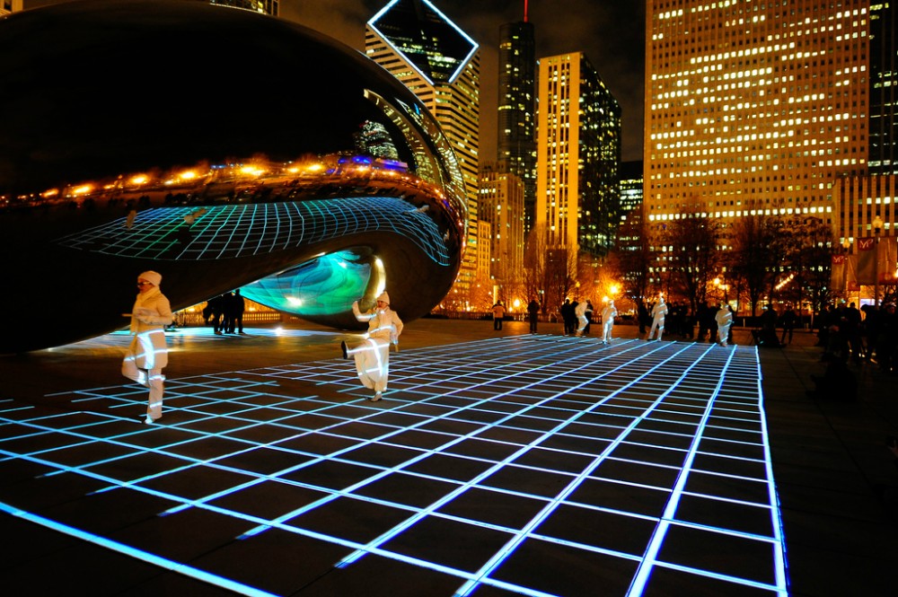 Luftwerk’s Luminous Field lights up Millennium Park
