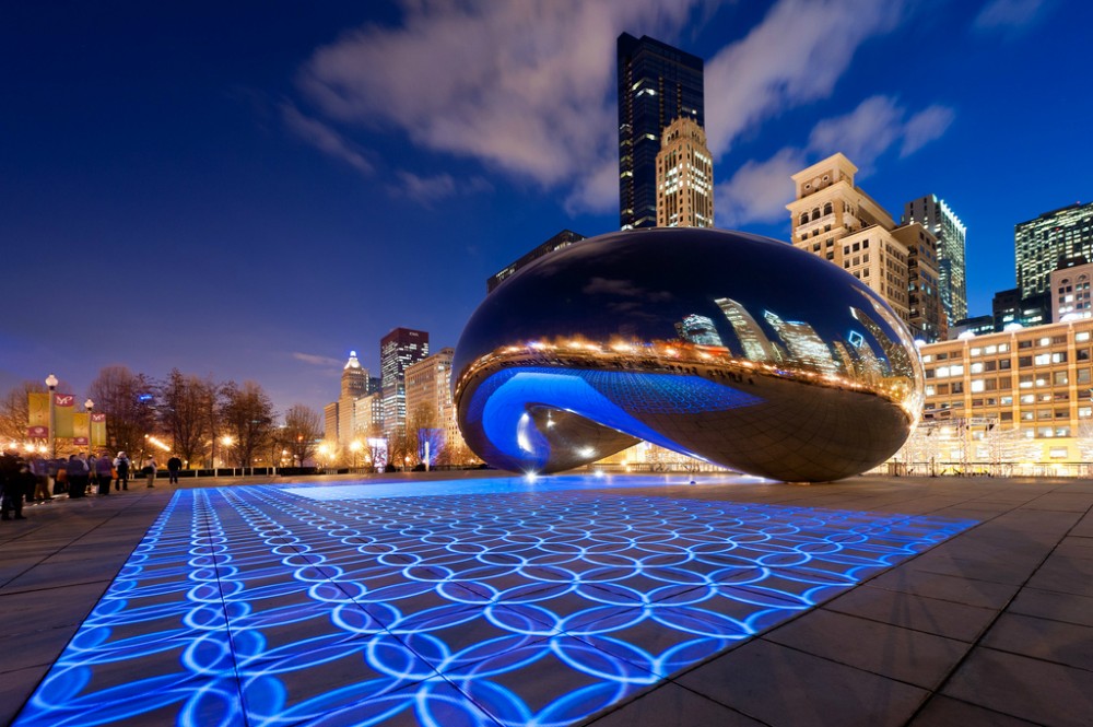 Luftwerk’s Luminous Field lights up Millennium Park