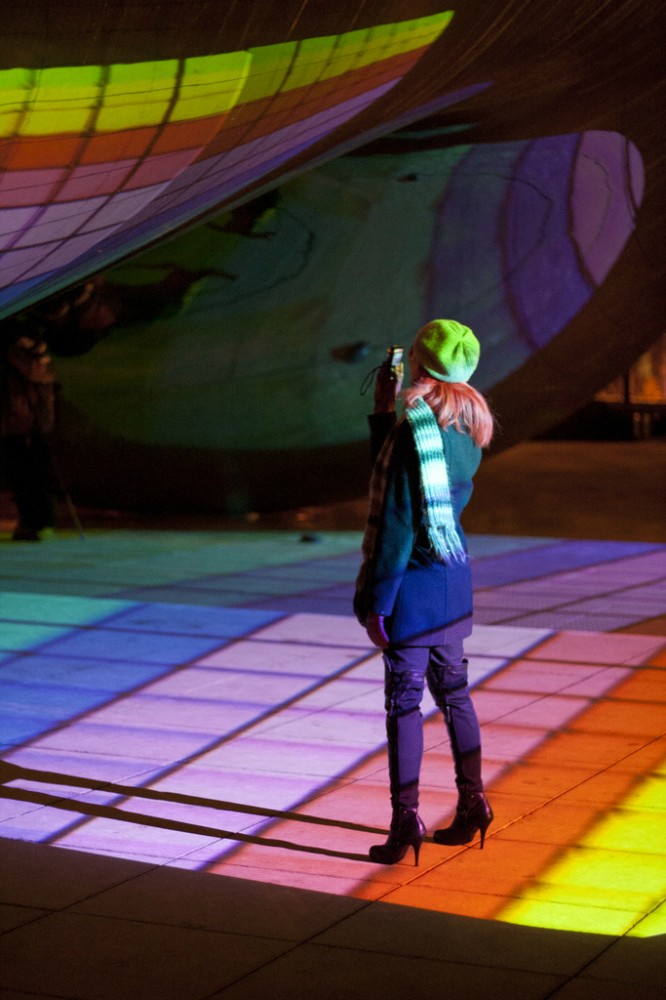 Luftwerk’s Luminous Field lights up Millennium Park